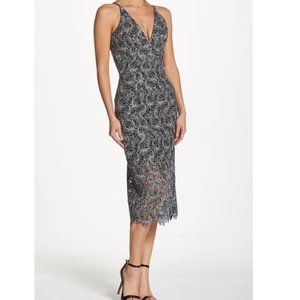 Dress The Population Sleeveless Lace Dress NWT